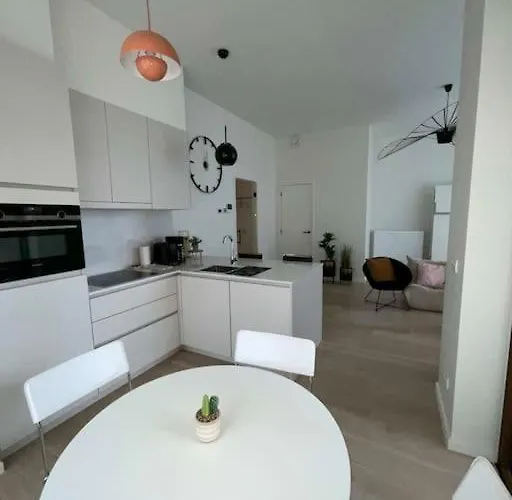 Beautiful Homey Flat At The Belgian Coast דירה *